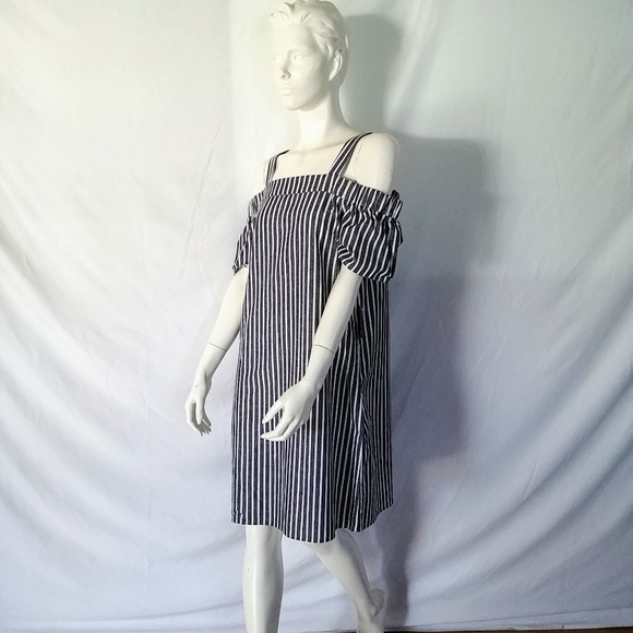 NWT Nine West Cold Shoulder Summer Dress - Picture 7 of 8